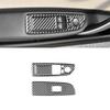 Carbon Fiber for BMW 1 Series E87 E81 E82 2008-2013 Window Lift Switch Panel Cover Trim Interior Accessories LHD
