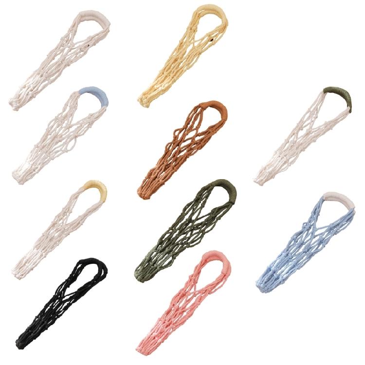 Practical Hand-Woven Bottle Holder Cup Sleeve Drink Container Sleeve Suitable For Hiking Camping And School