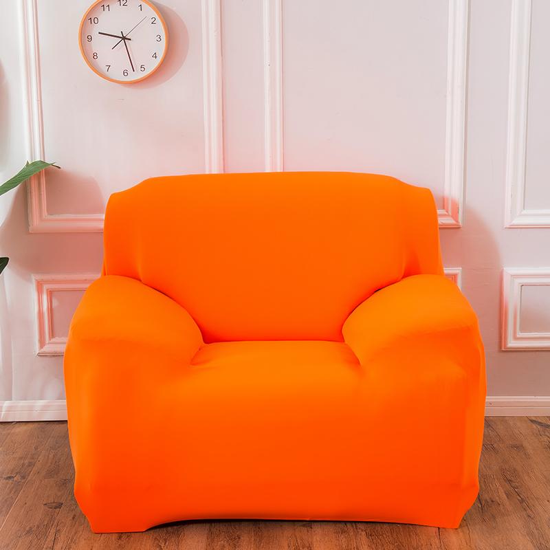 Чехлы для простых диванов для гостиной эластичные чехлы из спандекса для секционных угловых диванов чехлы для стульев и диванов защитные чехлы для мебели 1 шт 1pc 1-Seat 90-140cm 3113₽