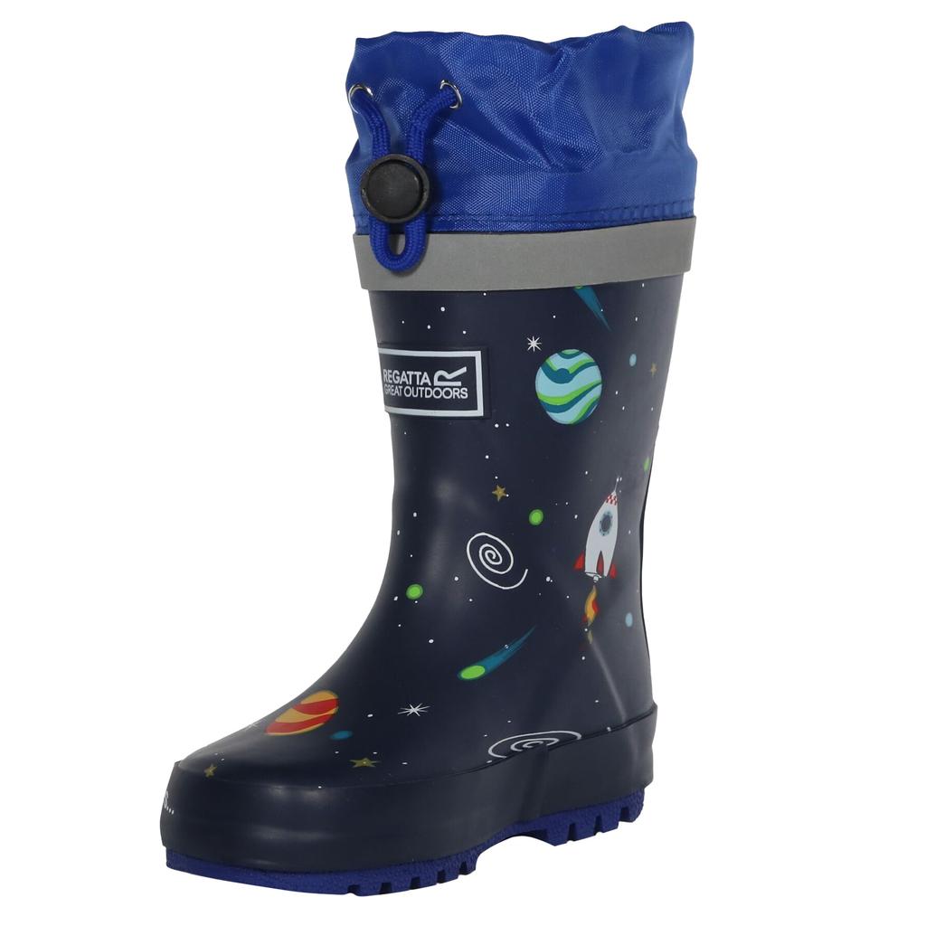 Regatta Childrens/Kids Peppa Pig Space Wellington Boots