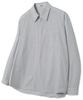 ROTEMBER Editor Tidy Stripe Shirt [White]