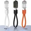 Multifunctional PD 60W Type C Fast Charging Short Cable Portable TPE Material Cord for Home Travel Student Use