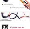 Air & Water-Cooled TIG Welding Torch WP-17/18 with QQ-150/300 Cable Assembly & Accessories