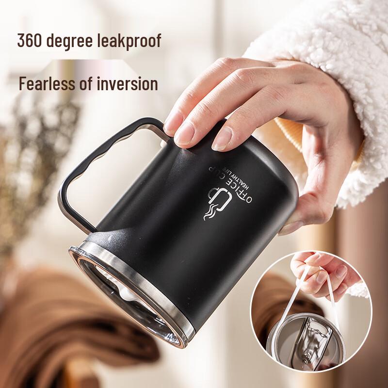 CAIZHI 304 Stainless Steel Insulated Mug with Lid