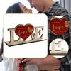 Table Decoration – Valentine's Day Sign, Romantic Novelty, Collectible, Engagement Decoration,