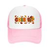 Playful Gobble Turkey Lettering Desi Mesh Baseball Cap Casual Hat Outdoor  For Womens Unisex FeUnisex