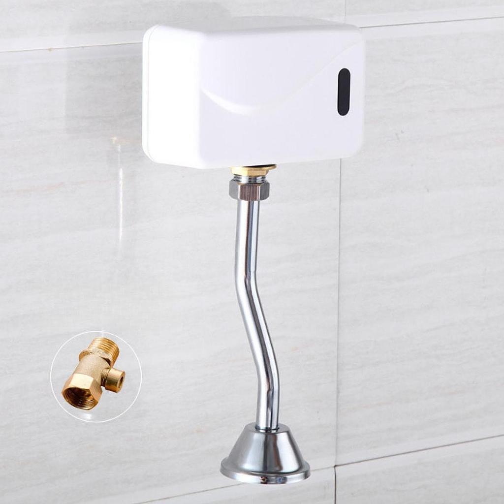 Smart Sensing Urinal Flusher Accessories Touchless Urine Flusher Valve for Airports Toilet Use Hotel Bathroom Supermarket