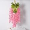Artificial Wisteria Vine Flower String Violet Flowers For Event Decoration