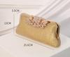 2025 Luxury High-end Full Diamonds Women Evening Clutch Bag Fashion Design 3D Flower Shiny Rhinestones Ladies Party Wedding Bag