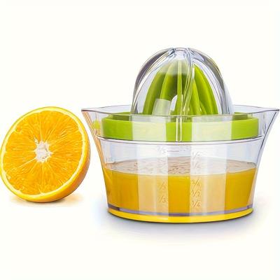 1 pz. Spremiagrumi manuale in plastica per alimenti, spremiagrumi per arance, spremiagrumi per la casa, piccolo estrattore di succo