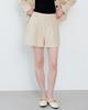 SISTERHOOD Basic Linen Shorts - Beige