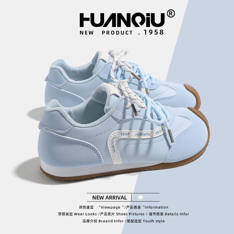 Global sports shoes women's shoes KMXFX80237 summer new casual shoes white shoes versatile breathable German training shoes women