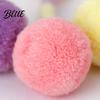 Travel Bag Accessory Pendant Small Plush Ball Decor Keychain Soft
