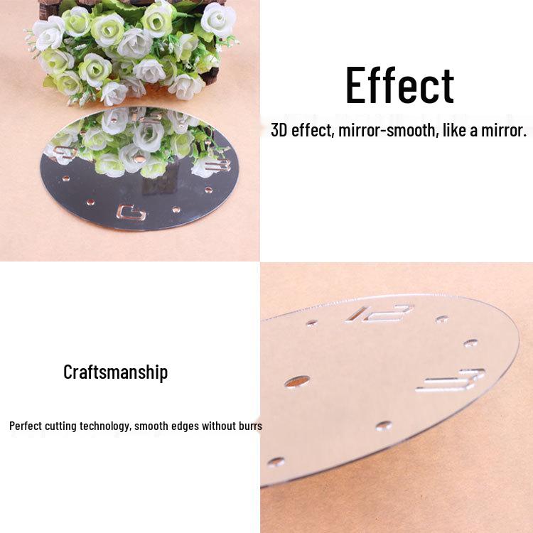 Creative Yoga Fashion Decorative Wall Clock for Living Room or Bedroom