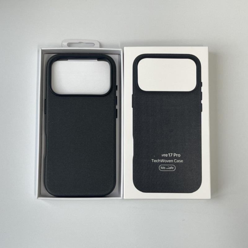 Dla Magsafe Etui TechWoven z Animacją dla IPhone 17 Pro Max 17 Pro dla Macsafe Magnetyczne Bezprzewodowe Ładowanie Bez Przycisku Kontroli Aparatu