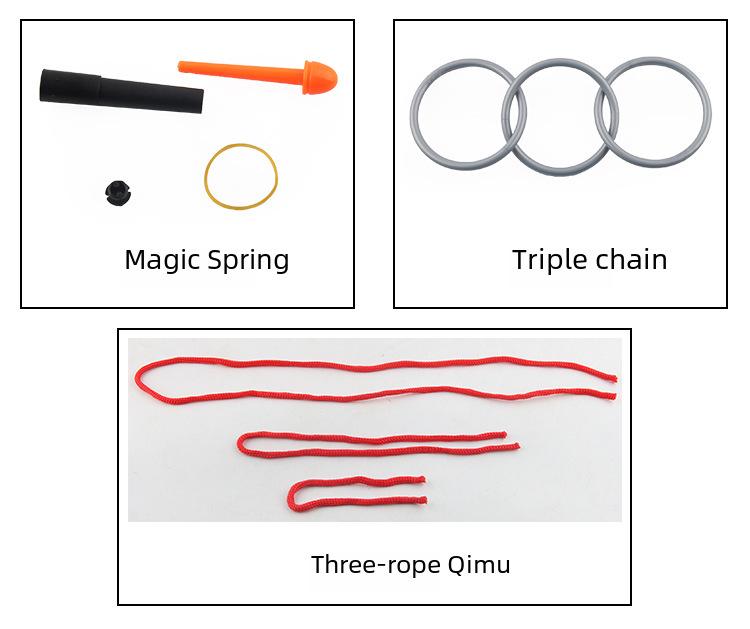 2019 Magic Props Set: Educational Performance Toys for Kids with Instructions