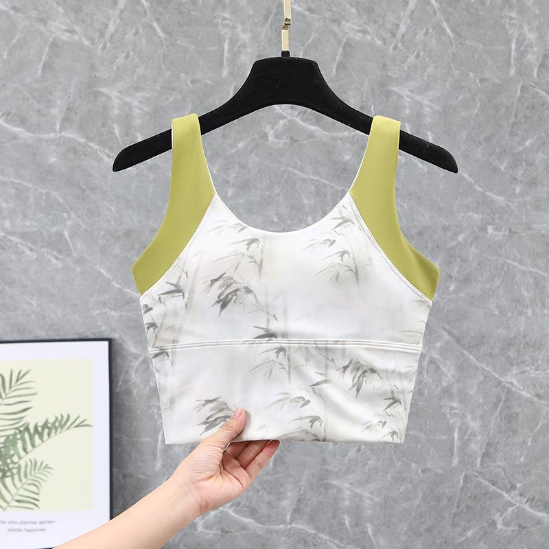 Lulu Shockproof Anti-Sagging Sports Bra - Women's High-Intensity Yoga & Fitness Vest