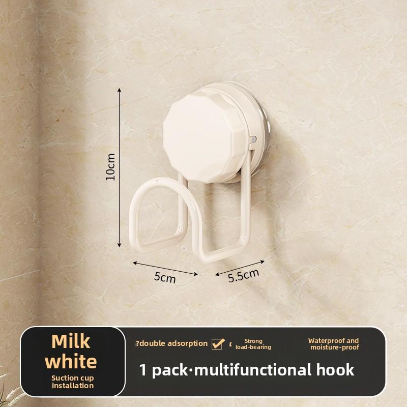 Kitchen Rack Wall-mounted Multi-functional Storage Suction Cup Hook Cutting Board Cutting Board Rack Household Free Installation Rack