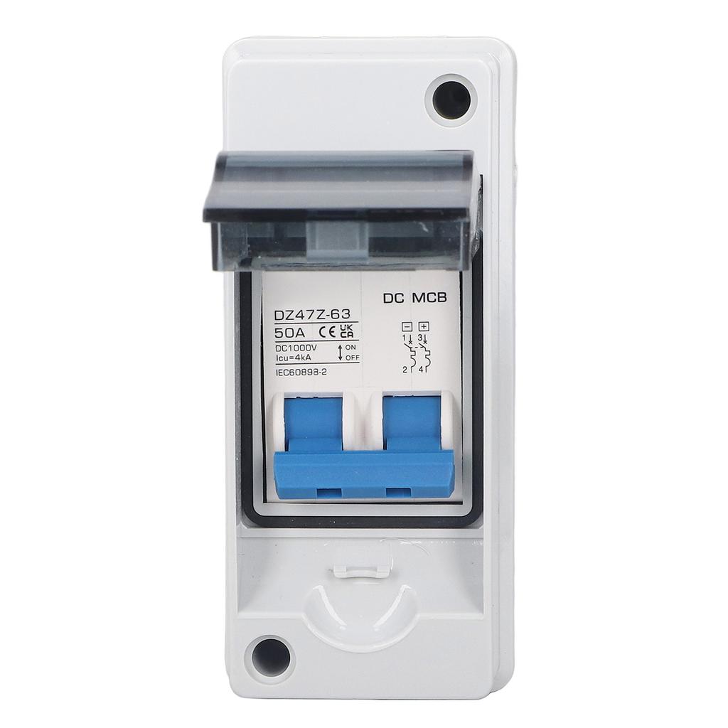 DC Mini Circuit Breaker with Distribution Box IP65 4000A Icu Waterproof DC Disconnect Switch DC1000V