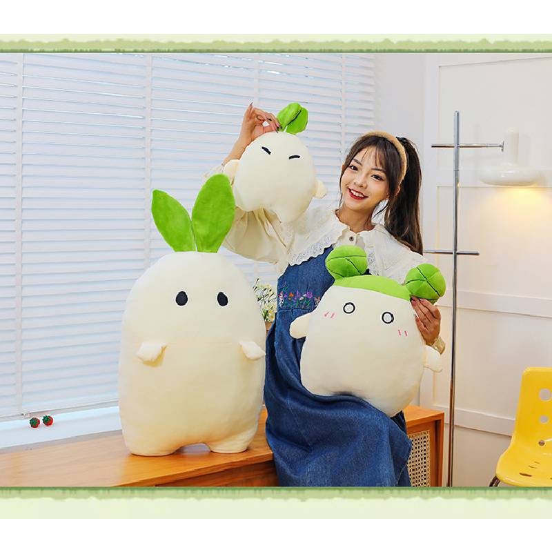 Plush Radish Yc Toy Cute Game Cartoon Girl Children Birthday Holiday Gift Doll