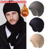 Winter Beanie Soft Knitting Unisex Hats Solid Color High Elasticity Women Men Cap for Shopping Ear Protector Warm Thermal Cycling Ski Cap