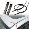 2Pcs For Toyota Corolla 2003-2008 Rubber Roof Drip Molding Weatherstrip Trim Kit