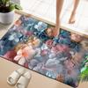 Home weiche Kieselalgenschlamm-Badezimmer-Bodenmatte, schnelltrocknend, wasserabsorbierend, rutschfeste Badezimmermatte, Toiletten-Toiletten-Fußmatte