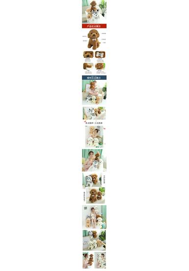 Teddy Dog Plush Toy: Husky Puppy with Nameplate & Dog Claw Machine Accessory