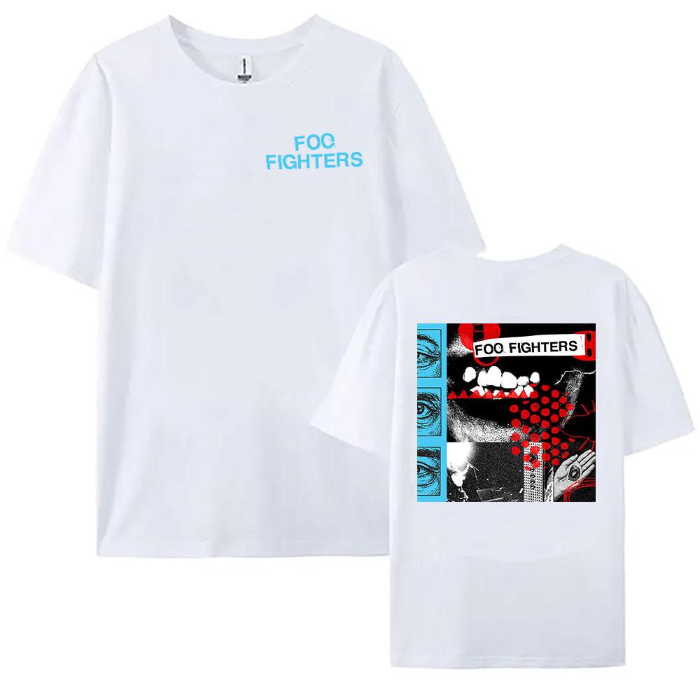 

Foo Fighters Your Favorite Toy T-shirt O-neck Summer Short Sleeve Mens Tees Design Rock Band Graphic Print Tshirts Fashion Top XL