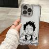 Cartoon O-One Piece Plating Phone Case For Luffys Samsung A37 A57 A07 A36 A16 A06 A35 A55 A25 A26 A15 A54 A34 A24 A05 A04 4G 5G