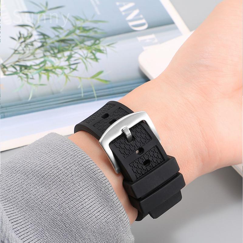 Silicone Watch Strap for AP Aibi 15400 Royal Oak Series Waterproof Sweat-Proof Rubber Watch Band Men's Accessories 26mm27mm28mm