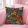 Solid Color Blocking Cushion Cover Comfortable Reversible Pillow Cover Ideal for Car Sofa Bedroom  Beyond