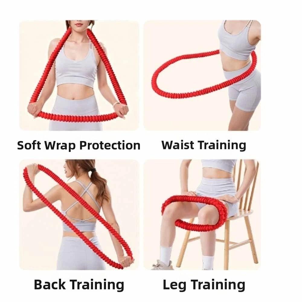 Waist Slimming Fat Burning Sports Hoop Low Noise Abdominal Hoop  Fitness Equipment