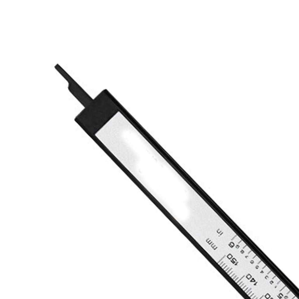 Caliper Vernier Digital Electric Negru Afișaj LCD Precis Rezistență Ridicată Oprire Automată