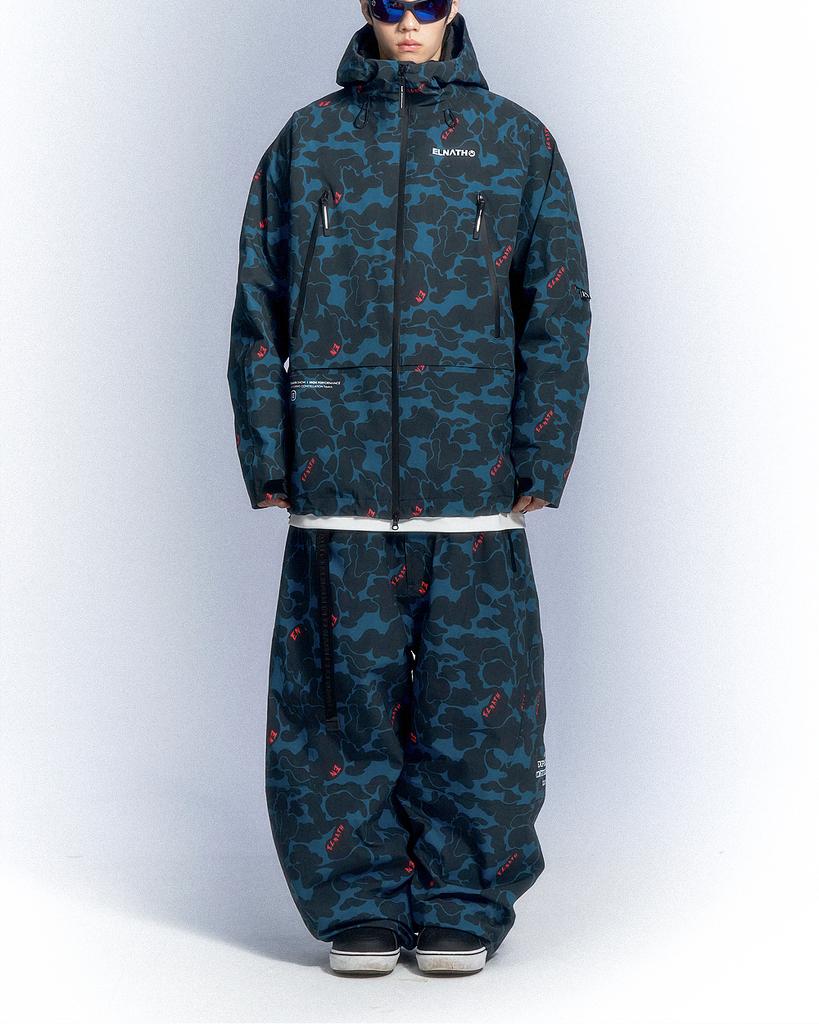 Elnaseu Hakan Pants Navy Camo
