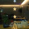 LED Christmas Suction Cup String Lights: Creative Curtain, Tree, Reindeer, and Bell Decorations