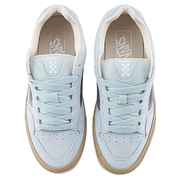 Vans Caldrone Retro Comfortable Low-Top Skate Shoes Women sneakers Light-Blue VN0007P9FOA