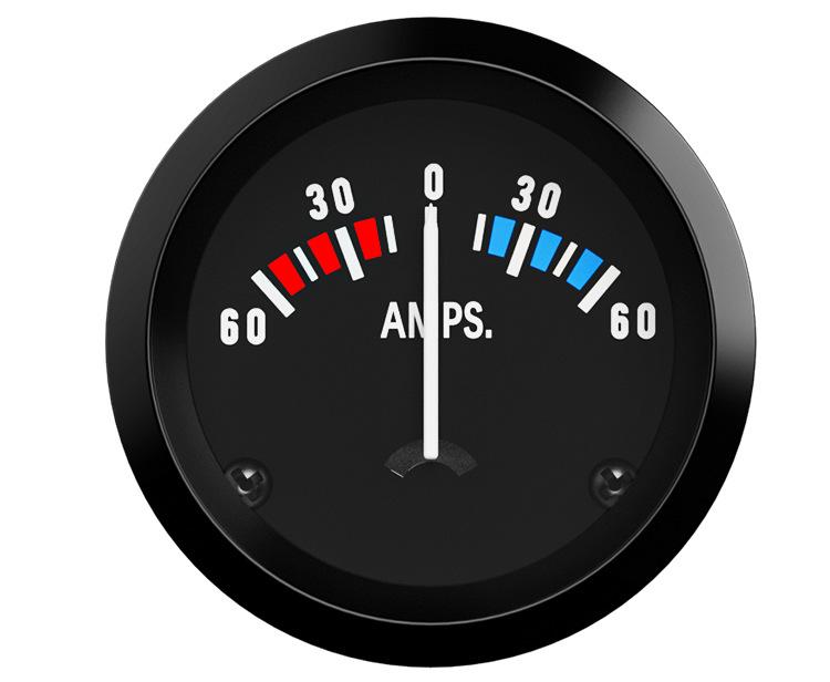 52MM Car Gauge: Voltage, Water Temp, Oil Temp, Oil Pressure, Oil Level, Current, Oil Float, 12V.