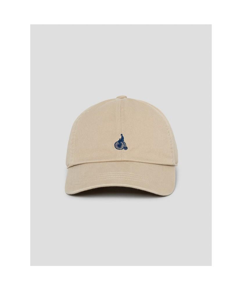 Binpolaegseseoli Cotton Twill Logo Washed Ball Cap - Beige