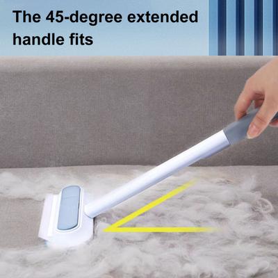 Pet Hair Removal Brush 4-in-1 Washable Lint Cleaner Reusable Long Handle Dog And Cat Hair Remover for Couch Carpets Clothes Car Seat
