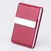 PU Business Card Bag Business Card Case Full Foreskin Vertical Cigarette Case 7 Magnetic Card Holder Dual-use Card Holder