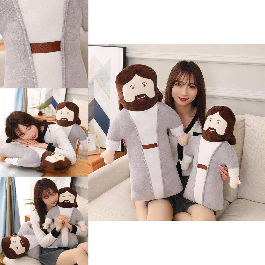 Jesus Plush Toys Stuffed Dolls | Christ Religious Savior Kids Baby Gifts
