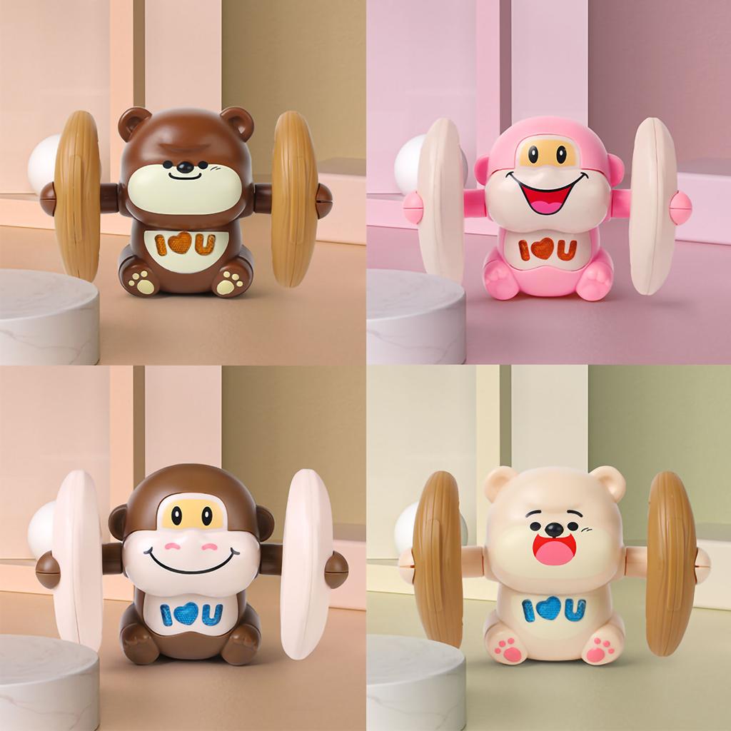 Electric Induction Toys Electronic Induction Toys Cute Shape Colorful Rotatable Electric Toys for Children