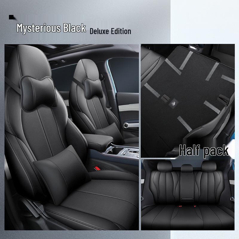 LTCS Car Seat Cover for BYD Yuan PLUS: Sports Leather, All-Season Cushion