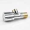 Haisidick HKCL-666 1-in-2-out Brass Angle Valve