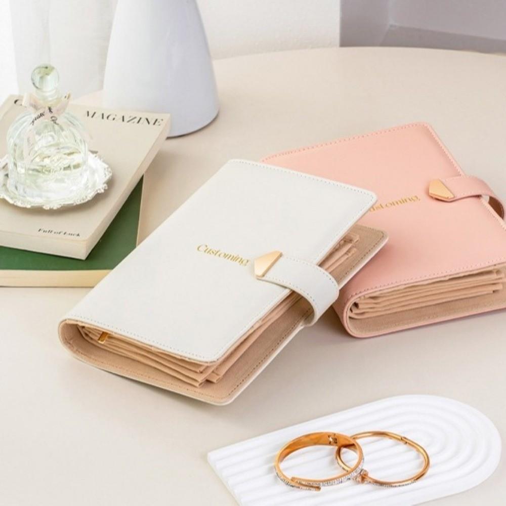 Anti-Oxidation Protection Jewelry Storage Book Compact Design Jewelry Organizer Jewelry Storage