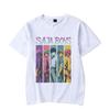 KPop Demon Hunters T-shirt Cartoon Saja Boys Street Style Clothes Crew Neck Women Men Tops Hip Hop Anime Fashion Casual Tops