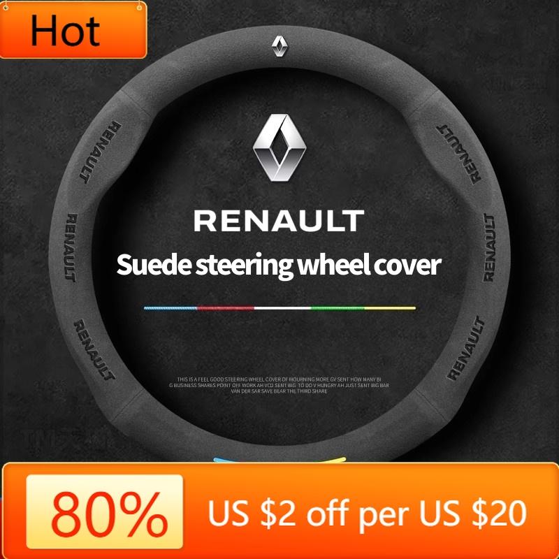 2026 Hot For Renault Interior Stickers Car Steering Wheel Cover for Renault Megane RS Vision Z Scenic Clio Laguna 2 3 4 5 Kangoo