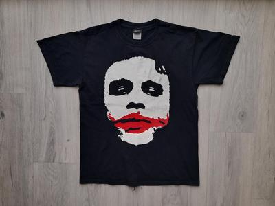 Heath Ledger The Dark Knight Joker Vintage T-Shirt ,Medium , Joker The Dark Knight T-Shirt