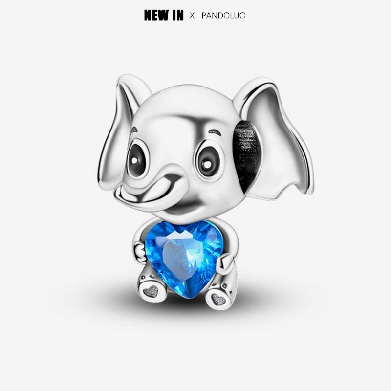 New In Copper Cute Pet Animal Shapes Charm Beads Fits Pandach Original Charms Bracelet For Women Pendant Bead Jewelry